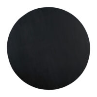 Ronde eettafel, eettafel rond, Zwarte eettafel, eettafel zwart, Zwarte ronde eettafel, eettafel, tafel, eettafel 130 cm, Mangohouten eettafel, eettafel mangohout, Houten eettafel, Eettafel hout