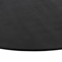 Ronde eettafel, eettafel rond, Zwarte eettafel, eettafel zwart, Zwarte ronde eettafel, eettafel, tafel, eettafel 130 cm, Mangohouten eettafel, eettafel mangohout, Houten eettafel, Eettafel hout