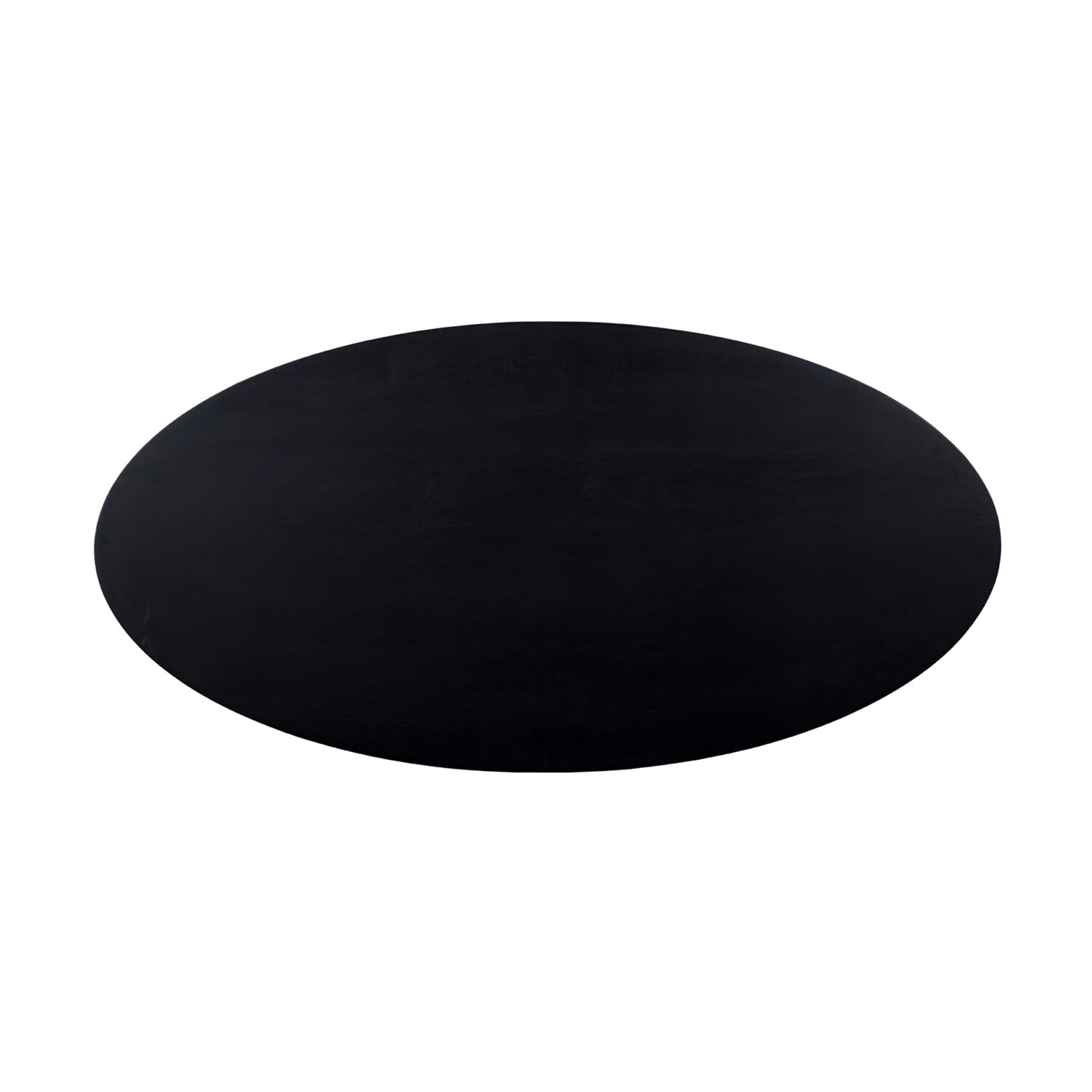 Eettafel-kruispoot-Sofia-Ovaal-160x90cm-Zwart-8484545