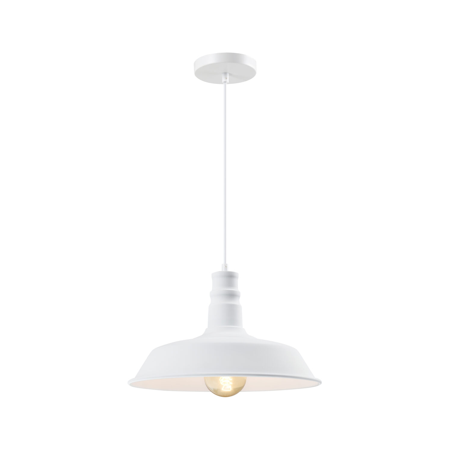 witte vintage cafe hanglamp