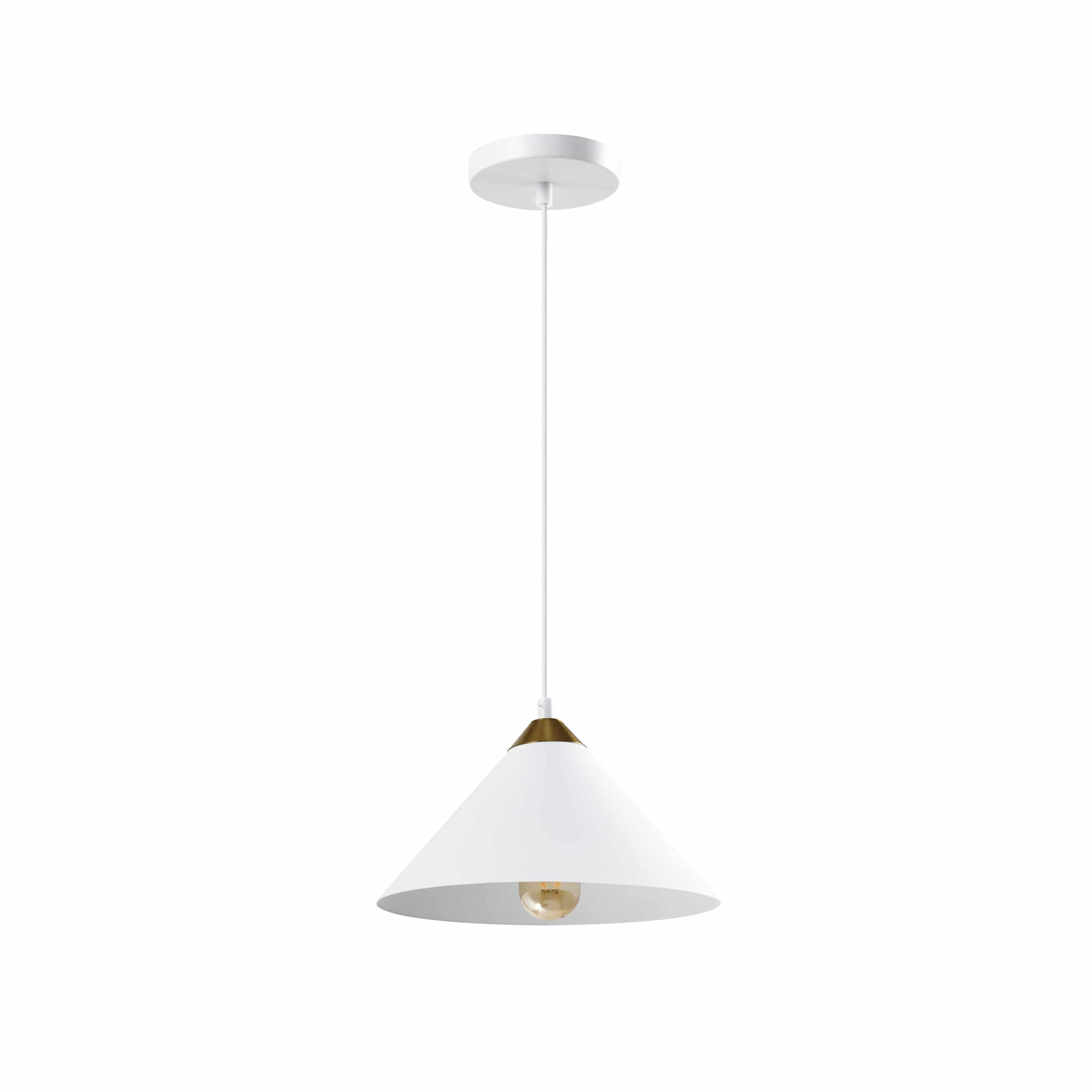 Retro hanglamp met een diameter van 25 cm