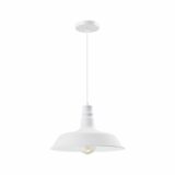 Witte verlichting in retro stijl