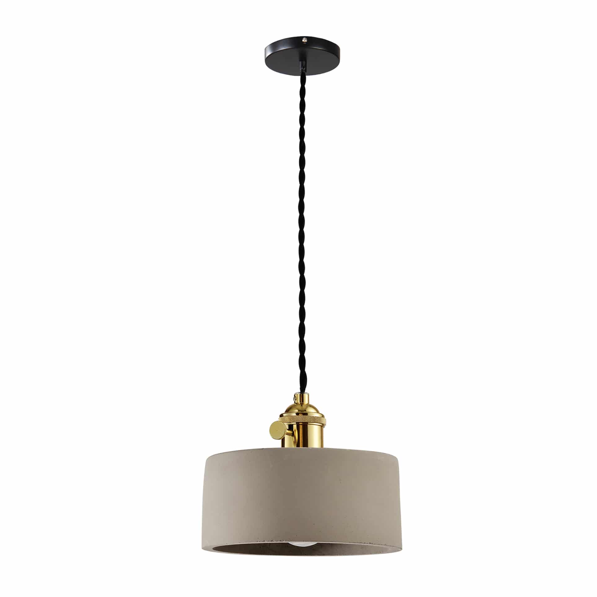 Betonnen hanglamp landelijk