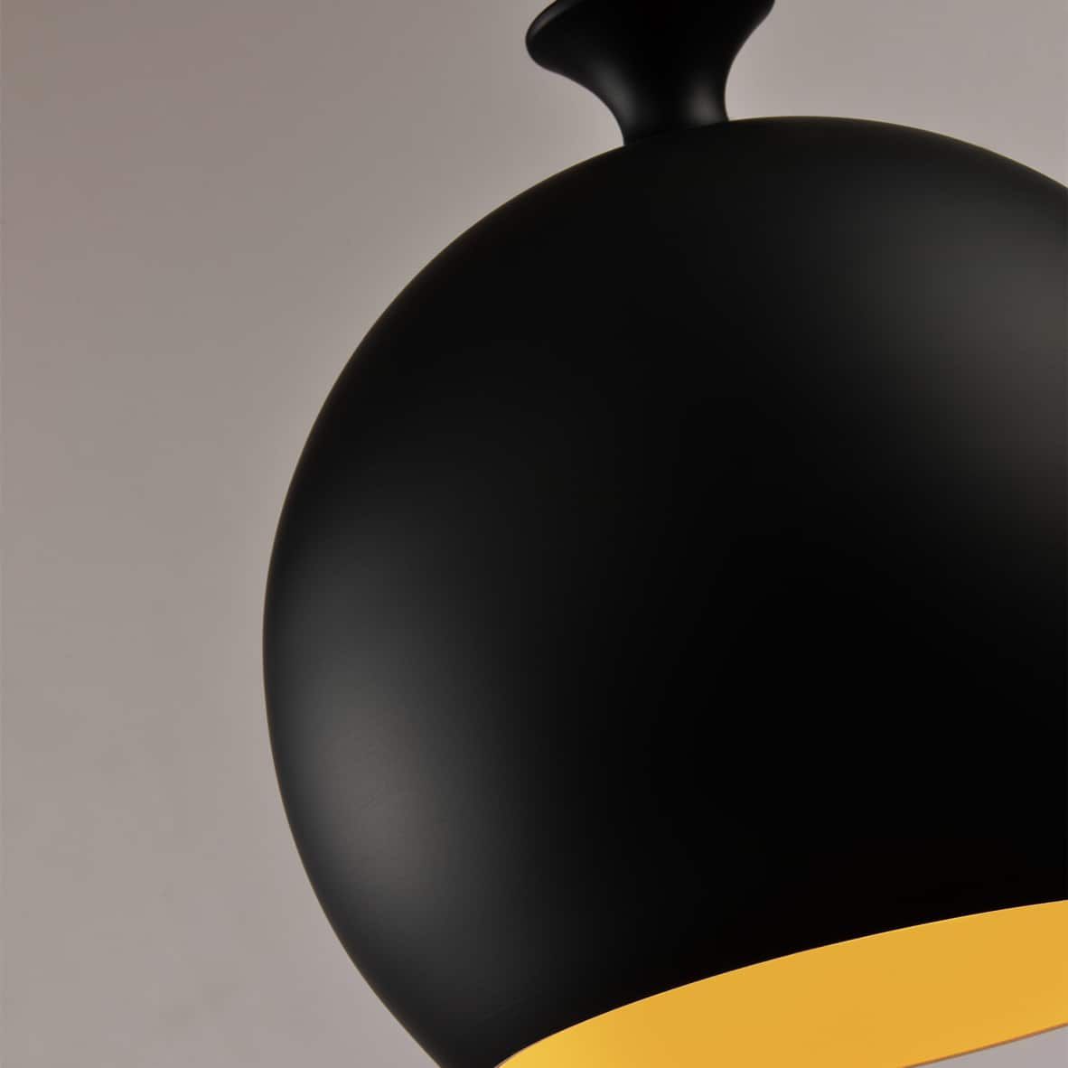 moderne bolvormige hanglamp