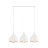 witte hanglamp met 3 lichtpunten