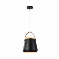 Hanglamp Metaal Leer