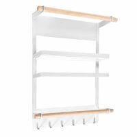 Keukenrek met magneetstrip wit