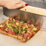 Grote pizzasnijder