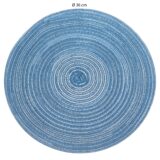 Rond linnen onderlegger van 36 cm