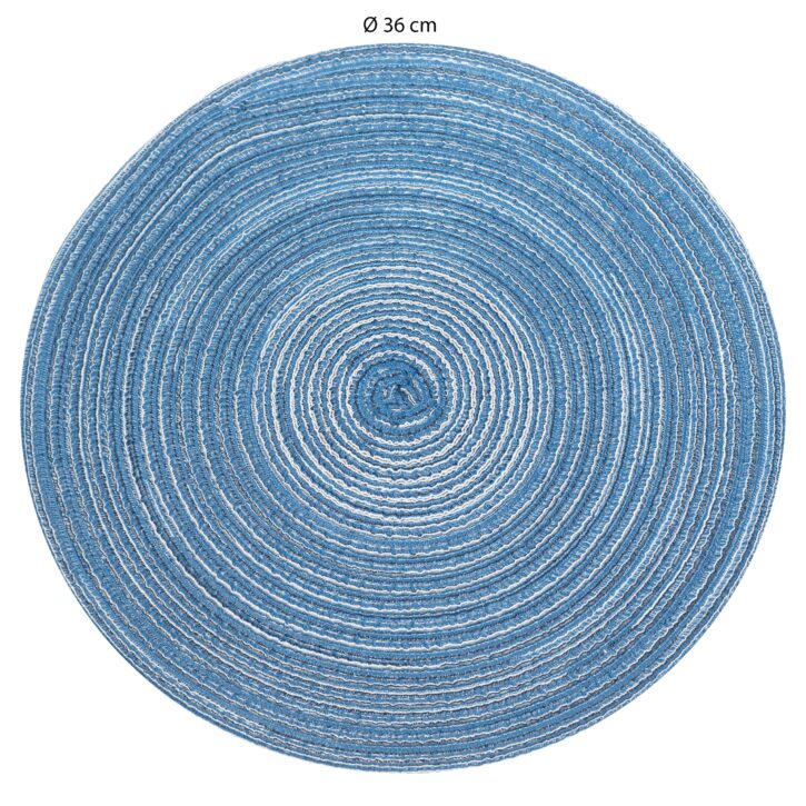 Rond linnen onderlegger van 36 cm