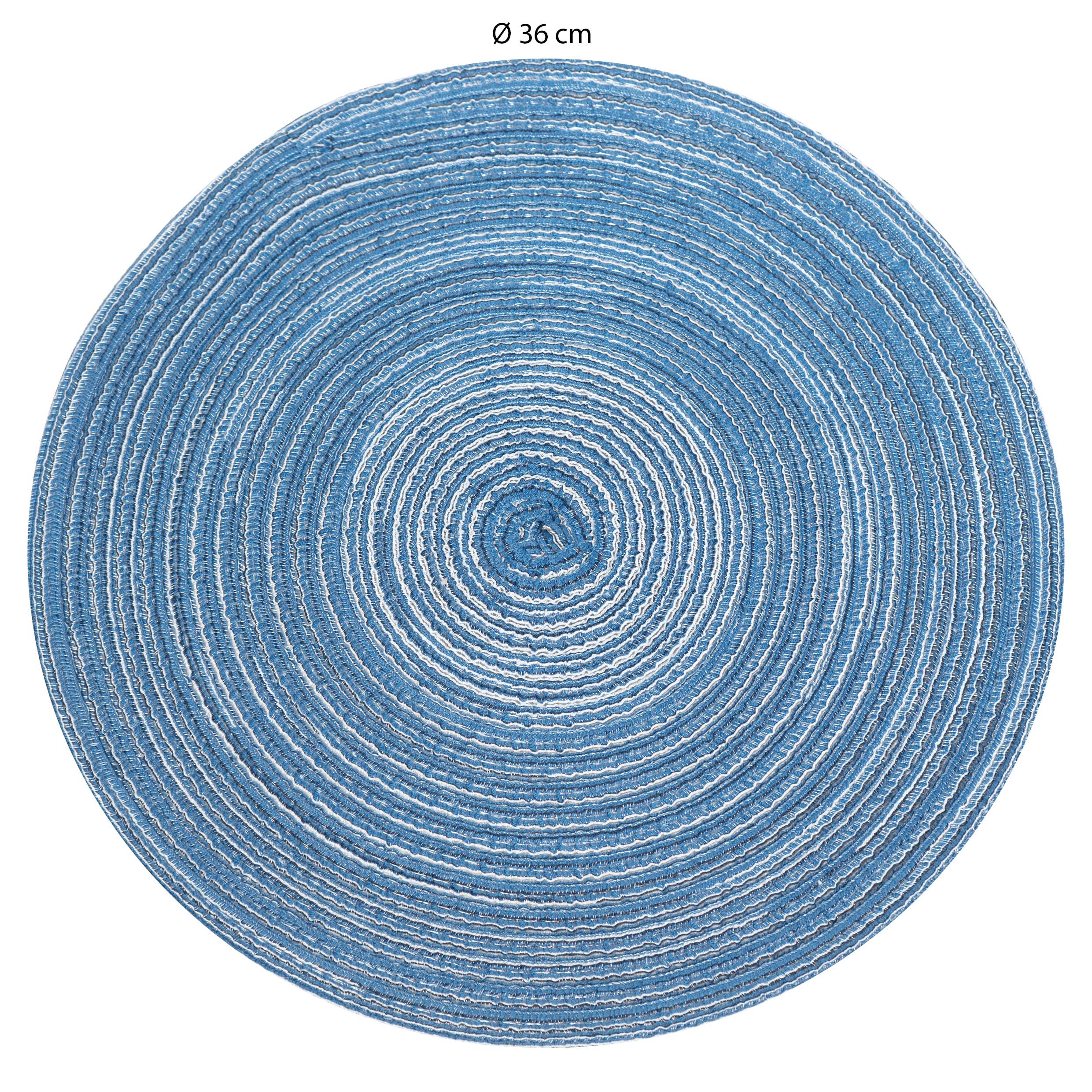 Rond linnen onderlegger van 36 cm