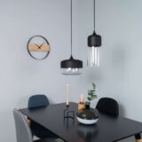 Retro verlichting in de woonkamer
