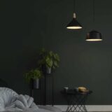 Zwart hangende lampen