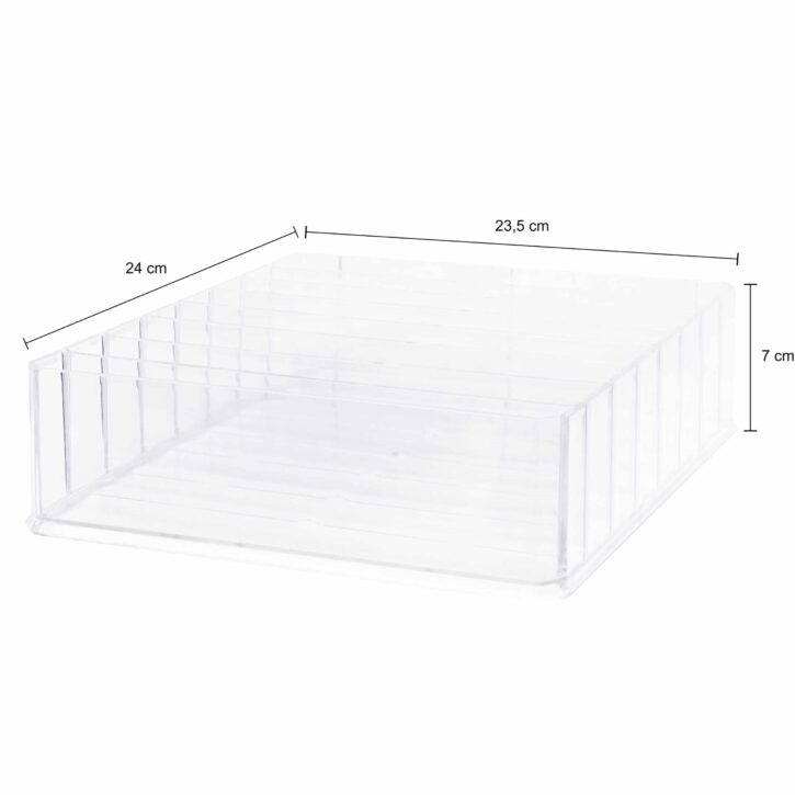transparante organizer