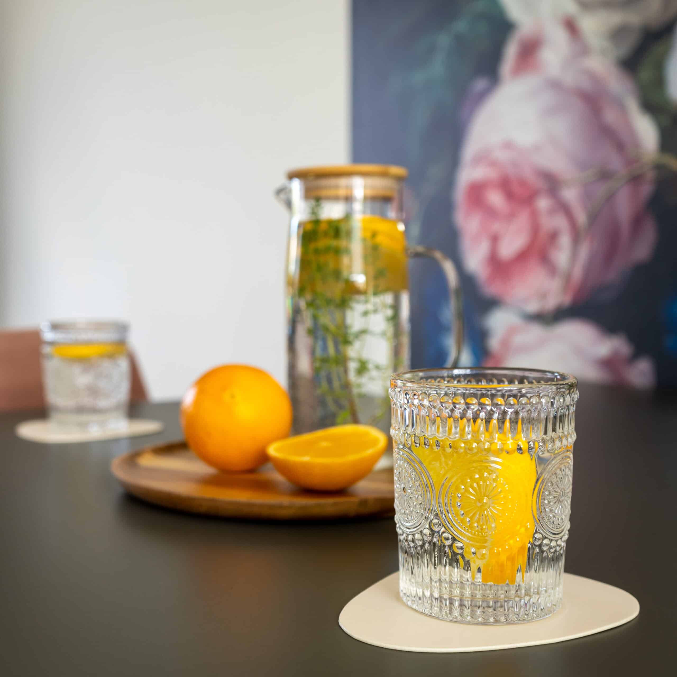 waterglazen set van 6 transparant